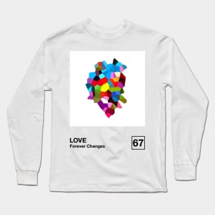 Forever Changes / Minimalist Style Graphic Artwork Design Long Sleeve T-Shirt